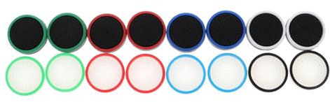 jojofuny 16pezzi Coperture Per Joystick Silicone Luminescenti Per Game Machine Protezione Per Levette Analogiche e Pulsanti Comfort e Precisione