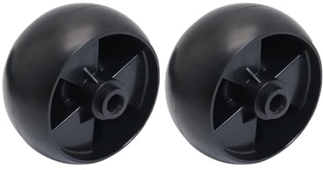 2 ruedas de calibre de cubierta, rueda de cubierta de repuesto para cortacésped, ruedas direccionales de una sola cubierta para cortacéspedes y tractores (XM05)