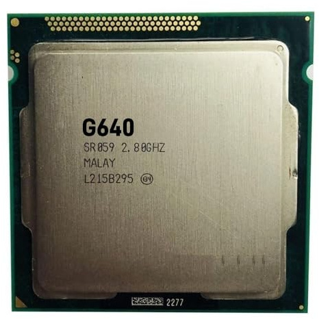 G640 CPU Used 2-Core 2-Thread Desktop Processor 2.8 GHz 3M 65W LGA1155