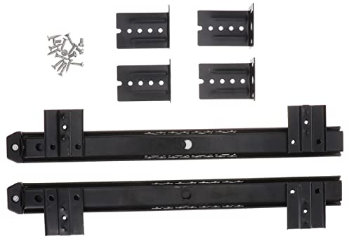 HOMSFOU Keyboard Tray Slide Dresser Drawer Slides Quiet Performance Easy Install