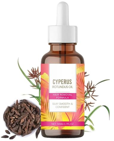 Cyperlux Cyperus Rotundus Oil,Natural Cyperus Rotundus Oil for Hair Removal,Reduces Unwanted Hair Growth,Moisturizing Soothing Skin, Reduces Body Hair Growth Cypress Rotundus Oils for All Skin Types
