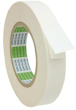 Nitto (Permacel) P-02 Double Coated Kraft Paper Tape: 1 in. x 36 yds. (White)