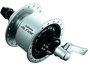 SHIMANO ALFINE DH-S501 6 volt/3 watt, centralizzato a 32 porte Dinamo al mozzo Silver 32 Buche