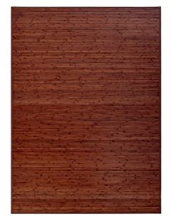 Hogar y Mas Alfombra BAMBÚ Natural MARRÓN 140X200