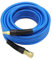 YOTOO Manguera de aire comprimido de PVC, 10 m de largo, 10 mm, ID X 14 mm, AD 300 PSI con conectores de acoplamiento rápido de Alemania de 1/4 pulgadas y limitadores de flexión