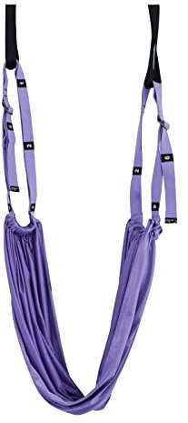 Yogagurt Taille Rücken Bein Stretch Strap Yoga Fitness Band Bein Stretching Assist Trainer Yoga Stretcher, Inversion Stretch Übungsband für Yoga Ballett Pilates Gymnastik (Lila)
