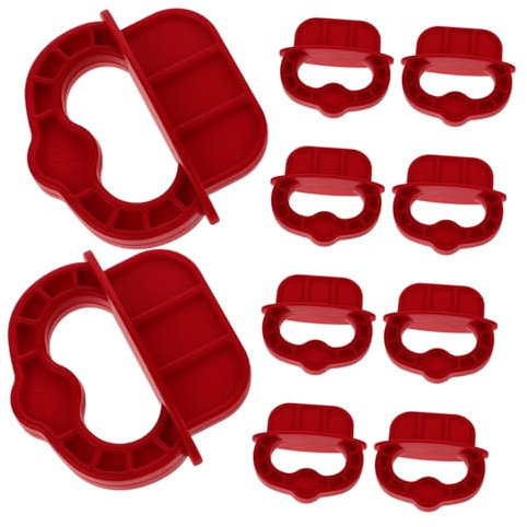ORFOFE 48pièces Anneaux Espacement Pour De Terrasse Pouce Outils De Portables Pour Espacement Et De Deck