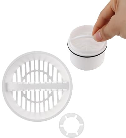 Colador de Pelo + Tubo Sumergible para Ducha,Kit de Filtro de Alcantarilla Filtro Pelos Desague Ducha Compatible con 6960,6961,6962,6963 Tuberías de Drenaje Filtro Desague Fregadero