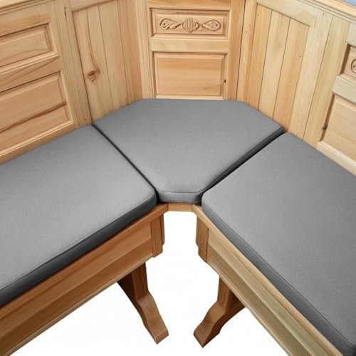 YFHT Maßgeschneiderte Sitzkissen für Bank, rutschfeste Sitzpolster Bank, Bankkissen Bankauflage nach Maß für Eckbank Auflagen, Innen Fensterbank, Outdoor Gartenbank