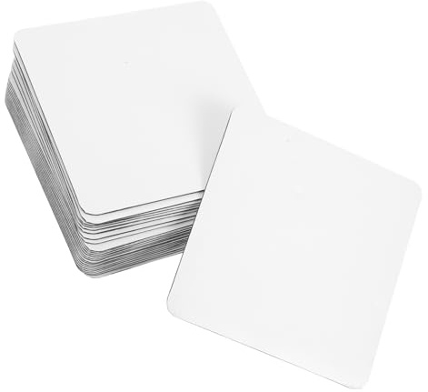 Kichvoe Bases Cuadradas Gruesas Para Pastel 14,5x14,5 Cm Papel Blanco Resistente Para Exhibir Pasteles, Uso Pastelerías y Eventos, Pack De 25 Unidades