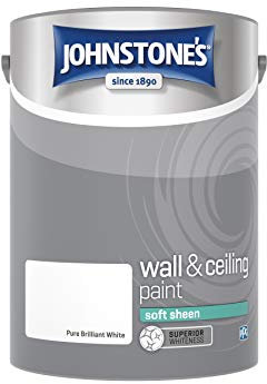 Johnstone's 304199 Vinyl Soft Sheen Emulsion - Brilliant White,5