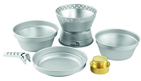 Easy Camp Campingküche Storm Kochset, Silber, One Size, 680129
