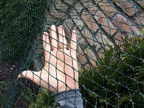 CHOMIK Schutznetz für Teich, Obst & Gemüse, gegen Schmutz, Laub & Vögel, Engmaschiges Vogelschutznetz für Garten, Teichnetz, Gartennetz, 2 x 3 m (6 m²)
