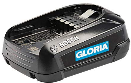 GLORIA Bosch Akku 18V | Bosch PBA 18V 2.5 Ah Power for All AKKU | für viele Gartengeräte von GLORIA: MultiJet 18V, MultiBrush li-on, WeedBrush li-on, Sprühgeräte, FineCut UVM. | EIN Akku für Zuhause