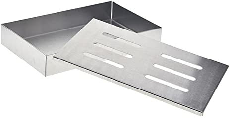 Tubayia Caja ahumadora de carne ahumada, de acero inoxidable, accesorios de barbacoa para barbacoa de gas