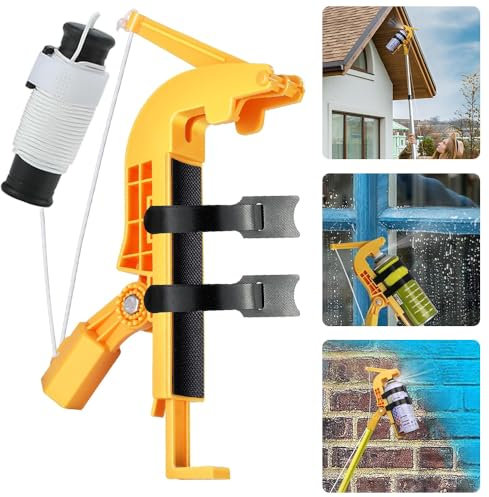 Sprühdosen Verlängerung Adapter,Sprühdosenhalter Verlängerung,Einstellbarer Sprühalter-Adapter für Wespenspray,Spraydosen Verlängerung für Aerosoldose, Sprühfarbe, Fensterreinigung