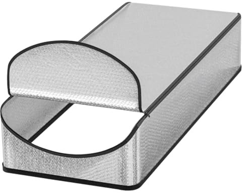 Dachboden -Tür -Isolierung Abdeckung 54x25x11in wasserdichtes Dachbodendachschnitt Isolation Staubdes Dampp -Dach Aluminiumfolie Dachboden Isolierung Abdeckung.