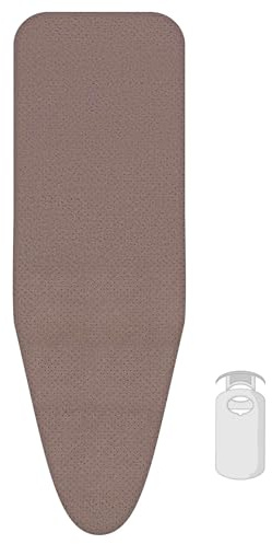 LaundrySpecialist Rivestimento per tavola ultra riflettente, riflettente, 100% cotone BCI 144 x 51 cm, disponibile in 5 misure, con strato di schiuma extra spessa, comfort di stiratura