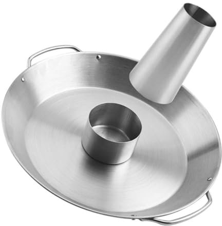 VINTORKY Support De Poulet Acier Inoxydable pour Barbecue Plat à Rôtir Durable pour Viande Et Volaille Grillades à Et Cuisines Extérieures