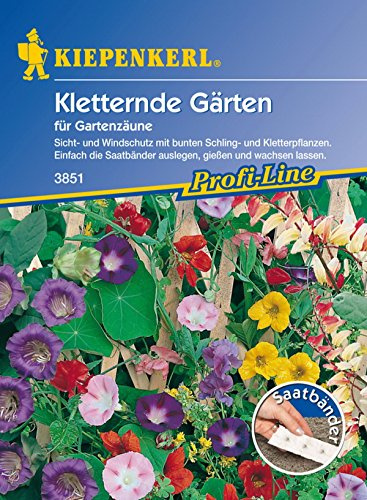 Kiepenkerl, Kletternde Gärten für Gartenzäune, Saatband