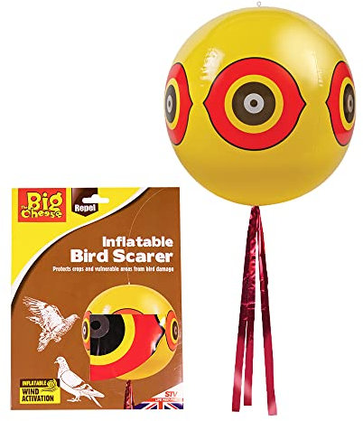 Repelente de Pájaros - Se Activa con el Viento - Ideal para Asustar Palomas y Gaviotas - Seguro para la Fauna Silvestre y Las Mascotas - Fácil de Instalar - Control de Plagas de Aves - Dicoal