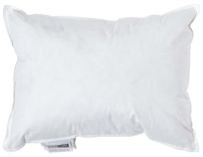 Homescapes quadratische Kissenfüllung, Füllkissen mit 100% Entenfeder-Füllung, Federkissen, ideal als Schlafkissen oder als Füllung für Sofakissen/Zierkissen (35 x 50 cm)