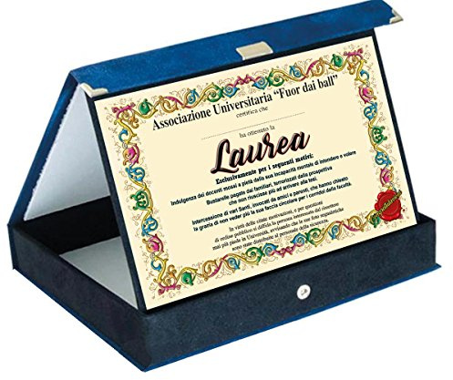 Bombo Targa Premio per Laurea Associazione Universitaria