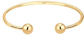 Elli Armband Armreif mit Kugeln Geo Bangle Basic in 925 Sterling Silber