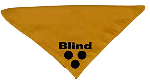 Hundehalstuch Blind Blindenpunkte