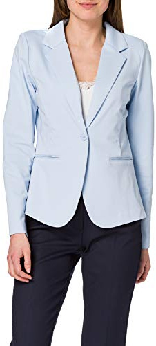 ICHI Women's Ihkate Bl Business Casual Blazer, 144115_Cashmere Blue, L