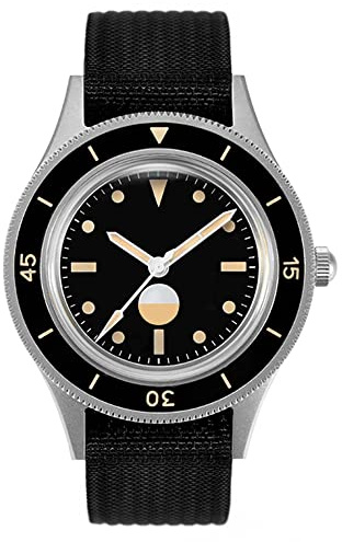RDUNAE Automatische mechanische Herren Taucheruhr TR900 Retro Leuchtende Edelstahl Armbanduhren