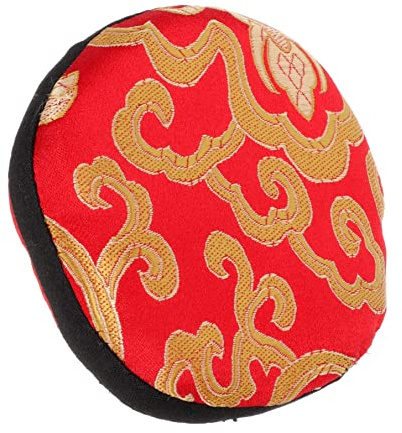 Milisten Klangschalenunterlage Klangschalenkissen Tibetische Klangschalenmatte Buddha-klangschalen-pad Meditationsschalenkissen Für Klangschalen Schutz Und Fixierung