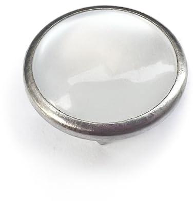 RERI 20 Juegos de Botones a Presión de Perlas, Botones a Presión de Metal de 11,5 mm, Botones a Presión de Jersey para Manualidades, Ropa Infantil, Camisa Occidental, Hecho a Mano, Reparación de Ropa