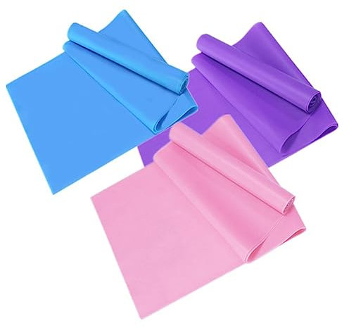 Yardwe 3St Übungsgurte Schultern Widerstandsbänder Handtuch Yoga-Essen Yoga-Stretchgürtel Yoga-Gürtel elastisch Stretchband Pedal Yoga-Gurt Männer und Frauen Gummiband