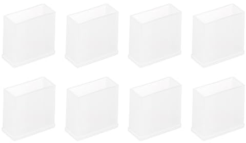 sourcing map 8pcs USB Port Cover Anti Dust PE USB Type-A Female Ports Protective Cover Protectors for PC Laptop,Transparent
