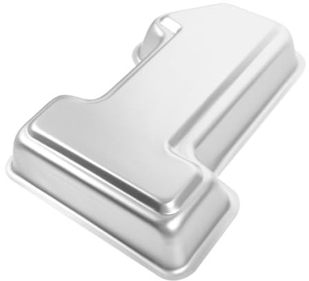 Cabilock Number 1 Cake Pan Aluminum Small Baking Mold Metal Number Cake Baking Pan for Household Kitchen