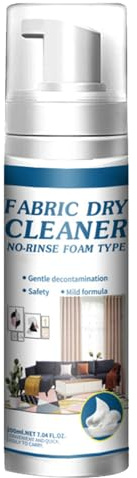Mnozreo Limpiador de Espuma Seca para Ropa,200ML,1PC,Protector De Tela Multiusos,Limpiador en Seco Chaqueta de Plumón