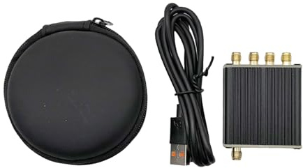 Active RF Isolation Distributor, 100kHz to 150MHz RF Splitter with Input Isolator, 50 Ohm Impedance for SDR, GPSDO Source, Radio Antennas and Clock Distribution