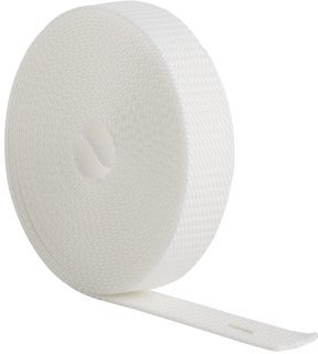 jarolift Cinghia per Tapparelle Avvolgibili, Larghezza 23 mm, Lunghezza 6 m, Colore Bianco