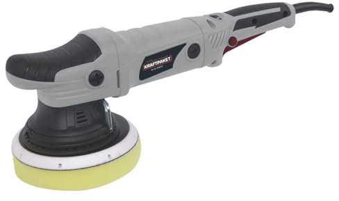 Dino KRAFTPAKET 21 mm - 720 W, lucidatrice eccentrica, in Set con Spugna per lucidatura, Borsa per Auto, Barca, XXL HUB