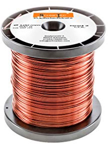Kupferlackdraht W210 Ø 1,00 mm 500 g, ca. 69m - CU Lackdraht Grad 2 CUL Kupferdraht Gewicht 500 Gramm Durchmesser 1,00 Millimeter Wickeldraht Kupfer Draht nach IEC 60317-13