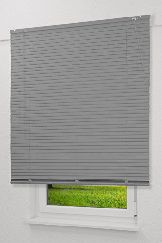 LYSEL Qualitätsalujalousie 25mm in Silber in den Maßen (B x H) 150cm * 175cm