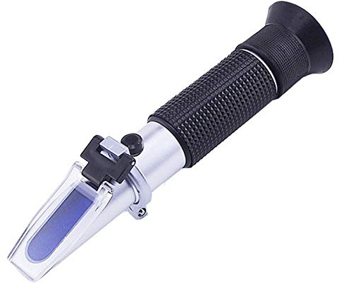 FVRYCA Milk Refractometer with ATC Milk Testing Equipment Easy to Test Milk Scale Range 0-20%