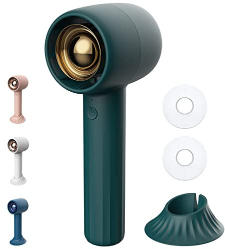 KENSUKA Handheld Fan HA1, Rechargeable Portable Hand Held Fans with Aromatherapy, 3-Speed Adjustable, Ideal for Travel, Makeup, Outdoor Personal Cooling