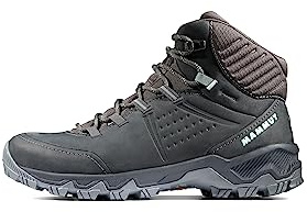 Mammut Nova Iv Mid GTX dam trekking- och vandringsskor, Dark Steel Dark Jade, 40 EU