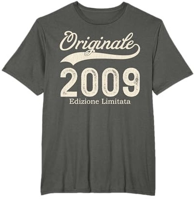 Originale dal 2009 Edizione Limitata Anni 17 Compleanno Maglietta