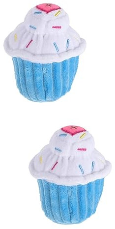 Mipcase 2stücke Chew Toys Eiscreme-förmiges Kauspielzeug Für Hunde Und Beißfeste Spielzeuge Zahnpflege Und Stressabbau Für Haustiere Für Kleine Und Große Hunde