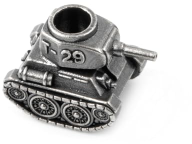 FLAMEDUKE Messer-Schlüsselband-Perlen, Wachsausschmelzguss, Paracord-Perle für Messer. Mit 550 Schlitzen, Paracord-Perlen für EDC/Survival-Kits, Reißverschluss-Mods und taktische Takelage, fertiges