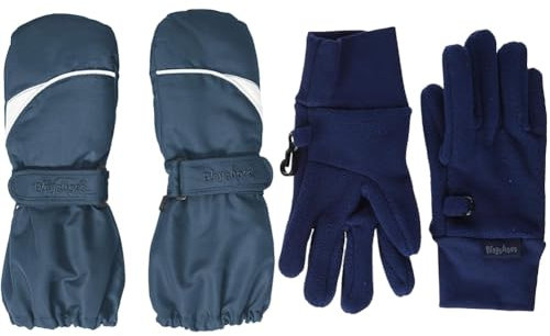 Playshoes Fäustling Marine 2 Finger-Handschuh Fleece Marine 2