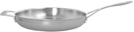 demeyere Industry 5 Frying Pan 32 cm Height 5.5 cm 3.75 Litres 18/10 Stainless Steel Silver